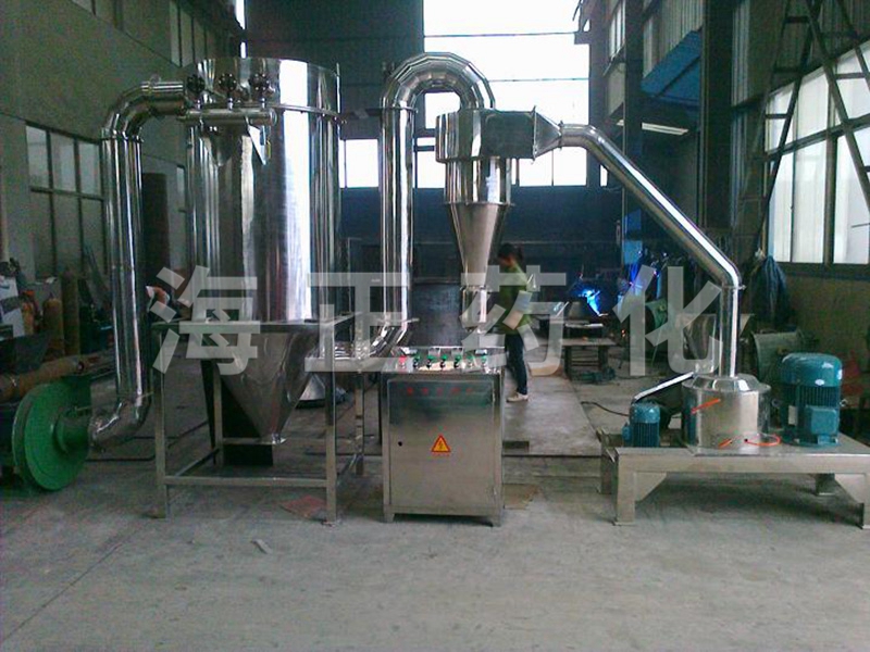 WF-300中草藥粉碎機(jī)組